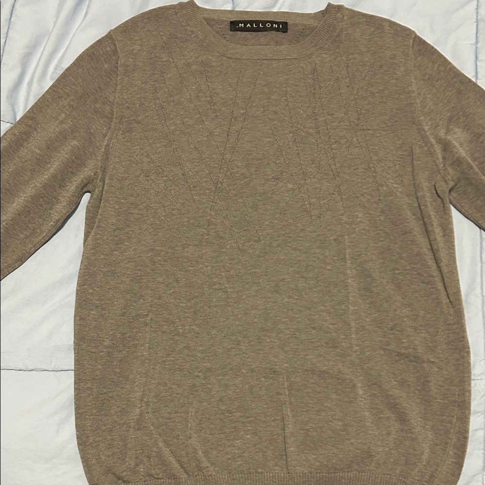 Men's Gray thin Sweater
